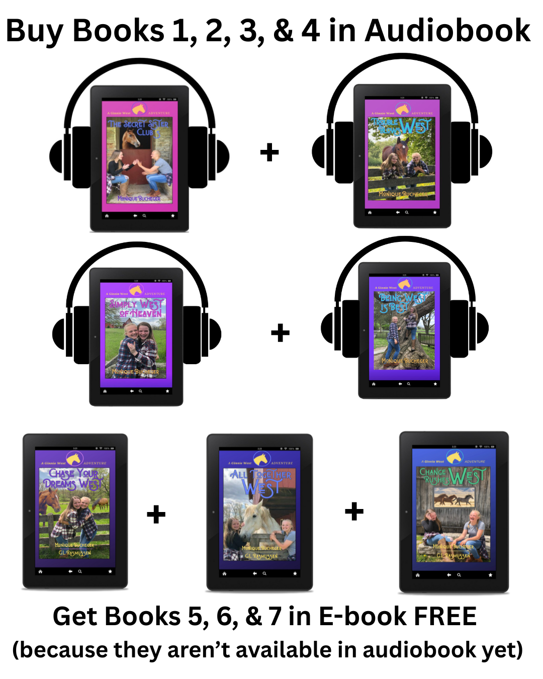 BLACK FRIDAY DEAL: Buy Audiobooks 1, 2, 3, & 4 and get E-Books 5, 6, & 7 FREE