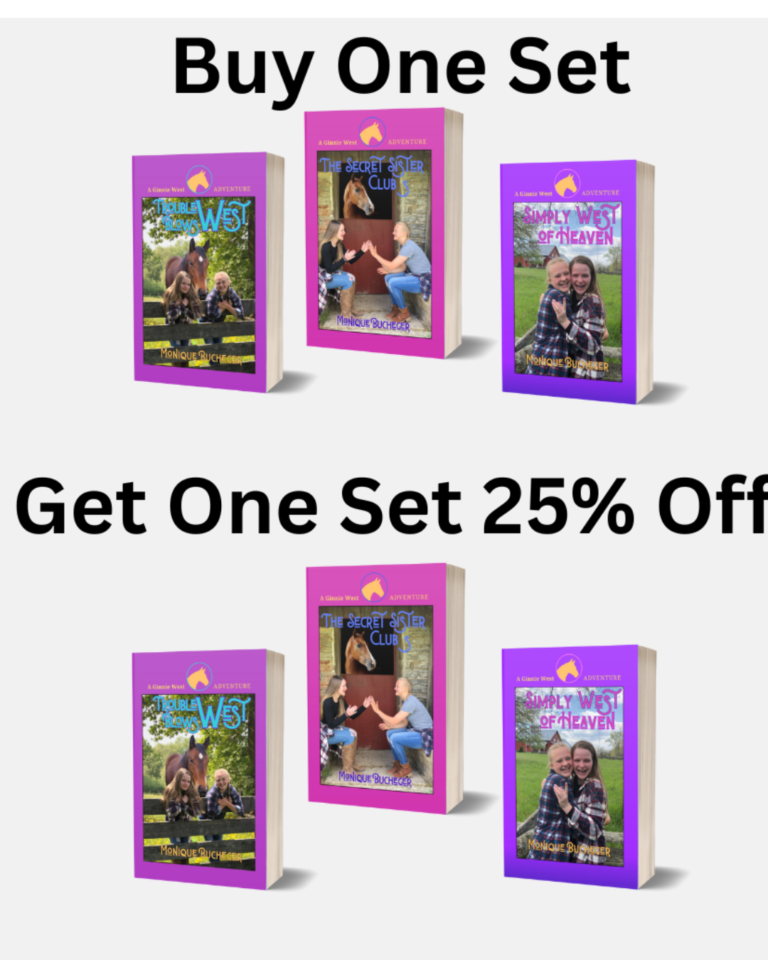 NEW YEAR Bundle: PAPERBACKS: 1-3 BOGO 25% OFF