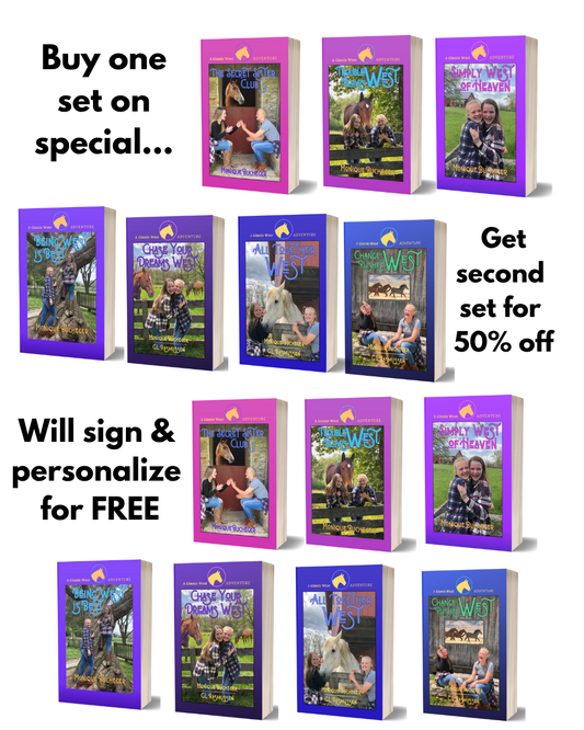 Black Friday Special: Buy one set of 7 Paperbacks, Get 2nd set 50% off